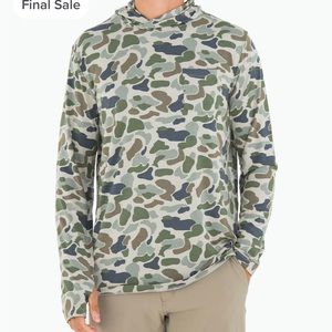 Free Fly Men's Bamboo Crossover Hoody Camo